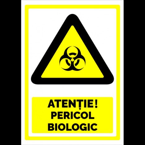 semn pentru pericol biologic